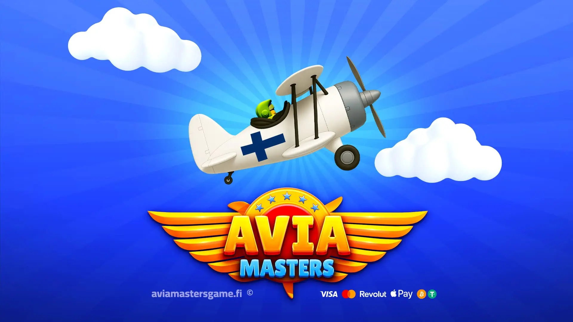 Avia Mastersin logo Suomessa